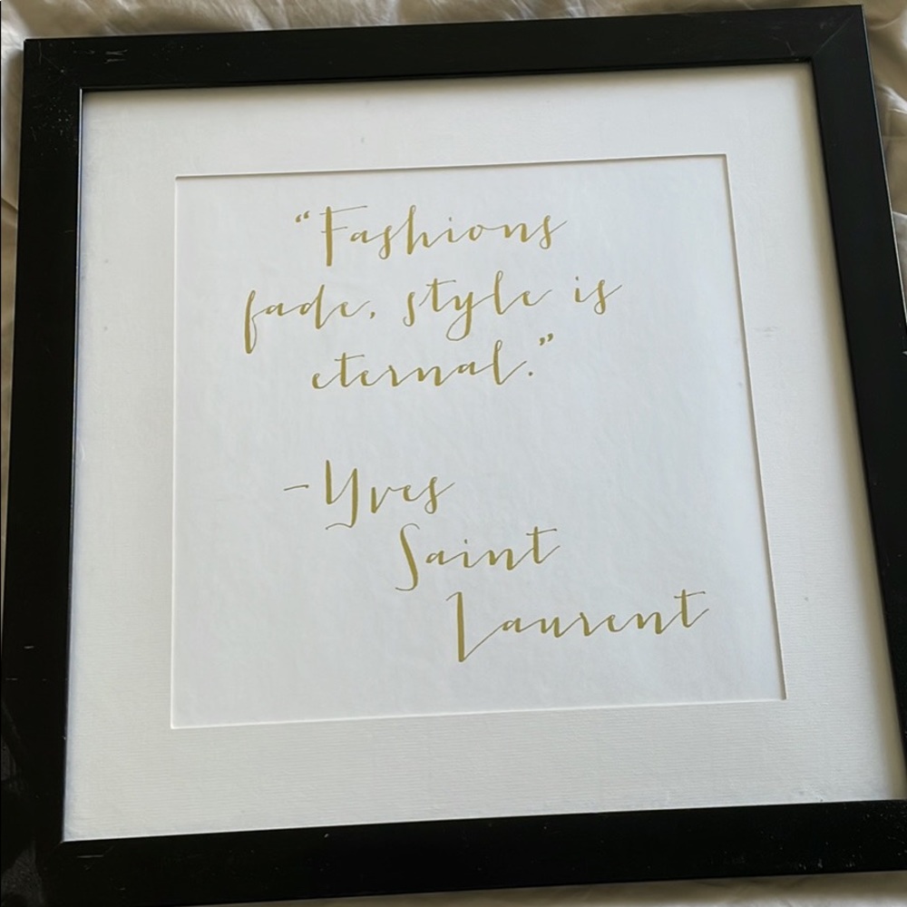 Saint Laurent Gallery Wall Frame